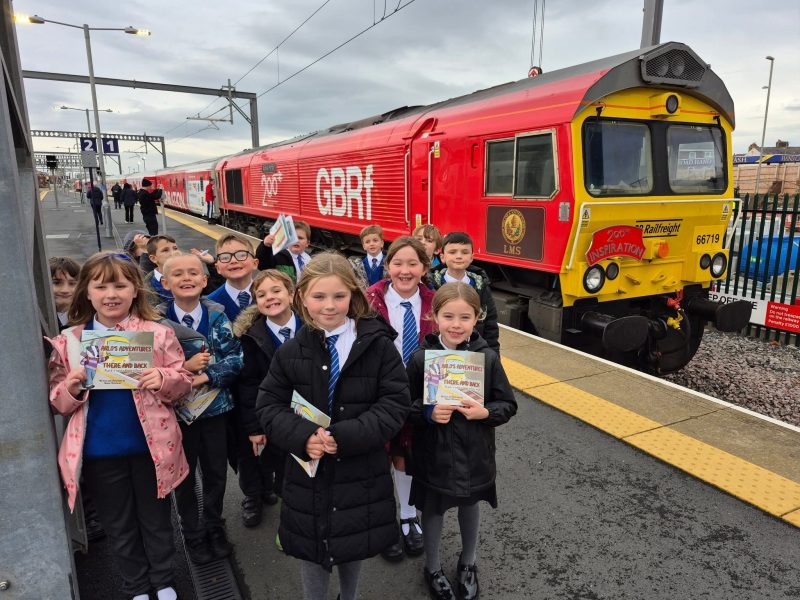Pupils at Inspiration Train