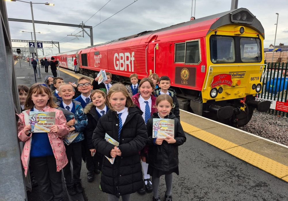 Pupils at Inspiration Train